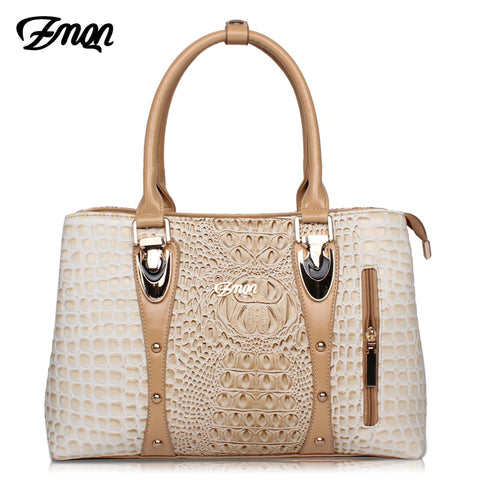 Zmqn Luxury Handbags Women Bags Designer Bags For Women 2018 Fashion Crocodile Leather Tote Bags