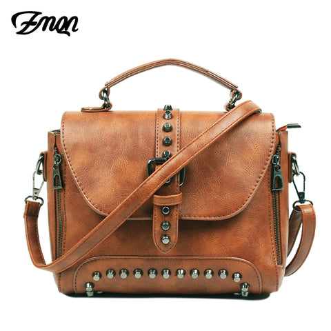 Zmqn Crossbody Bags For Women Messenger Bags 2018 Vintage Leather Bags Handbags Women Famous