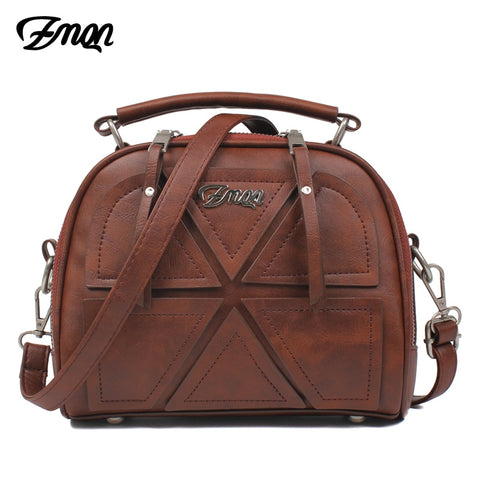 Zmqn Women Messenger Bags Famous Brand 2018 Vintage Retro Women Crossbody Bag Small Pu Leather
