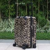 Travel Tale Sexy, Leopard, Fashionpc 20/24 Inch Size Rolling Luggage Spinner Brand Travel