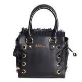 Japan Harajuku Kawaii Sweet Lace Bow Handbags High Quality Pu Leather Women Crossbody Bags Tote Bag