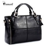 Funmardi Luxury Handbags Women Bags Designer Split Leather Bags Women Handbag Brand Top-Handle Bags