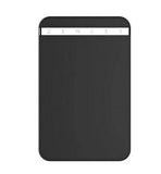 The New Arrivals Zenlet Rfid Lock Card Wallet Black With Ingenious And Clever Minimalist