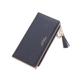 2018 Wallet Female For Coins Cute Wallet Women Long Leather Women Wallets Zipper Purses