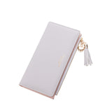 2018 Wallet Female For Coins Cute Wallet Women Long Leather Women Wallets Zipper Purses