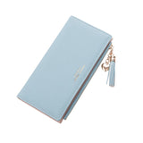2018 Wallet Female For Coins Cute Wallet Women Long Leather Women Wallets Zipper Purses