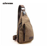 Glowworm 2017 New Fashion Man Shoulder Bag Men Canvas Messenger Bags Casual Travel Military