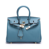 Women Luxury Brand Genuine Leather Lock Handbags Female Messenger Bags Designer Casual Ladies