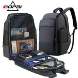 Bopai 17Inch Laptop Backpack Usb Charging Bag Multifunction Anti Theft Business High Capacity