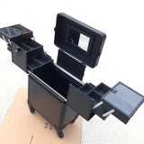 Cabin Cosmetic Bags,Nails Makeup Suitcase With Rolling, Beauty Toolbox ,Travel Box ,Trolley Case