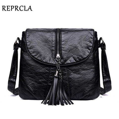 Reprcla New Designer Shoulder Bag Soft Leather Handbag Women Messenger Bags Crossbody Fashion Women