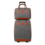 Beasumore Creative Rolling Luggage Set Spinner Women Trolley Travel Bag Student Suitcase Wheels