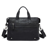 Mva Genuine Leather Bag Business Men Bags Laptop Tote Briefcases Crossbody Bags Shoulder Handbag