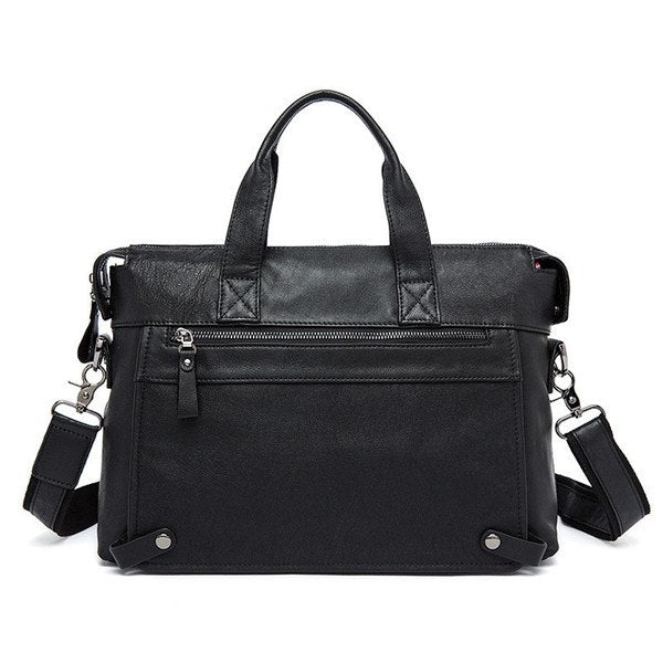 Mva Genuine Leather Bag Business Men Bags Laptop Tote Briefcases Crossbody Bags Shoulder Handbag