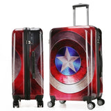Luggage Bag 20" 24" Travel Suit Case Carry On Vintage Trolley For Women Men Spinner Wheel Travel