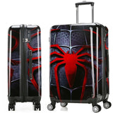 Luggage Bag 20" 24" Travel Suit Case Carry On Vintage Trolley For Women Men Spinner Wheel Travel