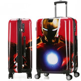 Luggage Bag 20" 24" Travel Suit Case Carry On Vintage Trolley For Women Men Spinner Wheel Travel
