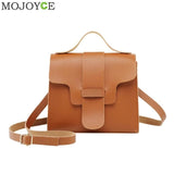 Fashion Pu Leather Women Bag Small Soft Sweet Candy Macarons Color Clamshell Shoulder Handbag
