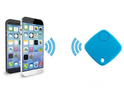 Oem Blue Bluetooth Gps Tracker For Car Baby Key Pet Locator