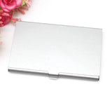 Creative Casual Business Card Case Stainless Steel Aluminum Holder Metal Box Cover Credit Men