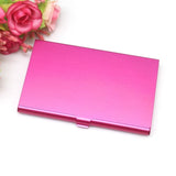 Creative Casual Business Card Case Stainless Steel Aluminum Holder Metal Box Cover Credit Men