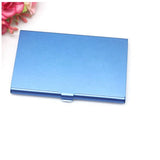 Creative Casual Business Card Case Stainless Steel Aluminum Holder Metal Box Cover Credit Men