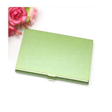 Creative Casual Business Card Case Stainless Steel Aluminum Holder Metal Box Cover Credit Men
