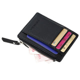 Men/Women Mini Id Card Holders Business Credit Card Holder Pu Leather Slim Bank Card Case Organizer