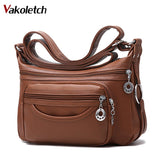 2018 Brand Leather Shoulder Bags Tote Bag Crossbody Bags For Women Luxury Women Messenger Bags