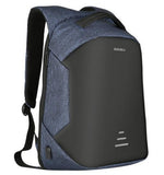 New Men 15.6 Laptop Backpack Anti Theft Backpack Usb Charging Women School Notebook Bag Oxford