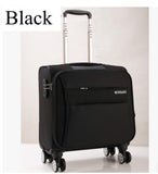 Oxford Suitcase Cabin Boarding Case Spinner Suitcase Men Travel Rolling Luggage Bag On Wheels