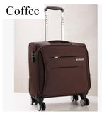 Oxford Suitcase Cabin Boarding Case Spinner Suitcase Men Travel Rolling Luggage Bag On Wheels