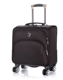 18 Inch Men Spinner Suitcase Luggage Suitcase Oxford Cabin Boarding Travel Rolling Luggage Bag On