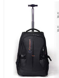 Oxford Rolling Backpack Women Trolley Backpack Bag Cabin Travel  Luggage Bag Men Wheeled Backpack
