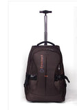 Oxford Rolling Backpack Women Trolley Backpack Bag Cabin Travel  Luggage Bag Men Wheeled Backpack