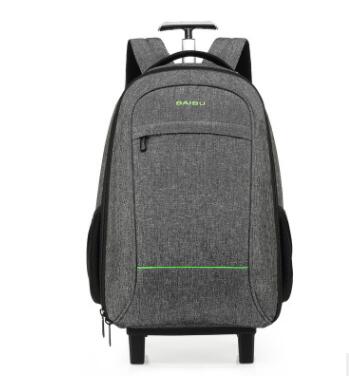 Travel Rucksack Bag Wheeled Backpack For Men Cabin Luggage Trolley Bags With Wheels Business Carry