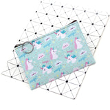 Cartoon Unicorn Coin Purses Women Mini Wallets Cute Card Holder Ladies Key Money Bags For Girls