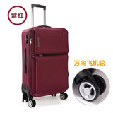 Travel Tale 20/22/24/26 Inch Rolling Luggage Spinner Brand Travel Suitcase Oxford Cloth Fabrics,