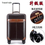Travel Tale Business Leisure 16/18/20/22/24 Inch Handbag+Rolling Luggage Advanced Material Travel