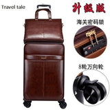 Travel Tale Business Leisure 16/18/20/22/24 Inch Handbag+Rolling Luggage Advanced Material Travel