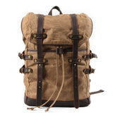 Etya Canvas Men'S Luggage Bag Casual Backpack Male Waterproof Fashion Travel Bag Large Capacity