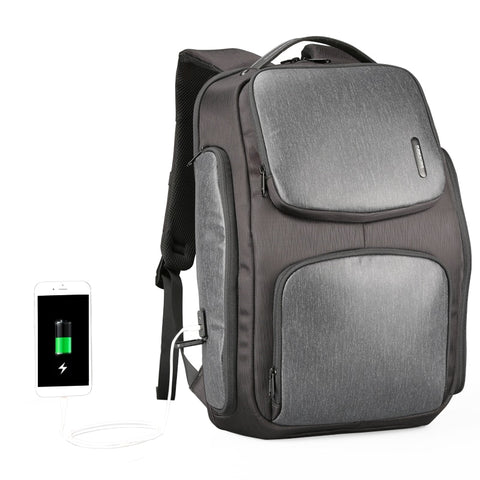 Kingsons Upgraded Solar Backpack Fast Usb Charging Backpack 15.6 Inches Laptop Backpacks Men Travel