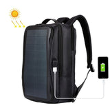 Abdb-Haweel Outdoor Solar Backpack Bags Flexible Solar Panel 14W Power Backpack Laptop