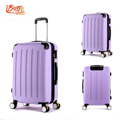 Woman Purple Maleta De Cabina Pc Valigie Trolley Waterproof Kid Luggage Vintage Suitcase Luggage