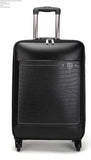 Luggage Trolley Case 24 Inch Men'S Luxury Brand Carry-On Luggage Pu Business Luggage Suitcase Retro