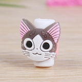 Dropshipping Travel Accessories Cute Animals Cable Winder Earphone Protector Usb Line Phone