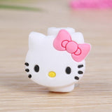 Dropshipping Travel Accessories Cute Animals Cable Winder Earphone Protector Usb Line Phone