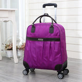 Women Travel Luggage Case Spinner Suitcase Men Rolling Case On Wheels Lady  Wheeled Suitcase