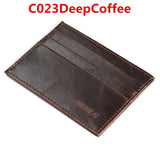 Credit Holder Card Fashion Vintage Retro Texture Mini Id Holders Business Credit Card Holder