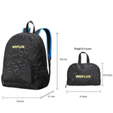 Weplus Foldable Backpack Ultra Lightweight Daypack For Women Waterproof Backpacking Packable School